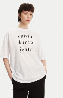 Bluzka damska w stylu młodzieżowym na wiosnę Calvin Klein Jeans ze sklepu: MODIVO w kategorii: Bluzki damskie - zdjęcie WP-EBWP-BKLVO-LN0_0000304655647