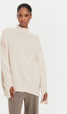 Sweter damski na zimę casualowy Kontatto ze sklepu: MODIVO w kategorii: Swetry damskie - zdjęcie WP-EBWP-BKLVO-LN0_0000304655821