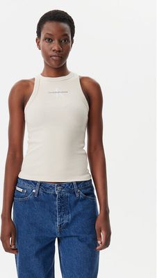 Bluzka damska letnia casual Calvin Klein Jeans ze sklepu: MODIVO w kategorii: Bluzki damskie - zdjęcie WP-EBWP-BKLVO-LN0_0000304656170