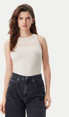 Bluzka damska casual Calvin Klein Jeans ze sklepu: MODIVO w kategorii: Bluzki damskie - zdjęcie WP-EBWP-BKLVO-LN0_0000304656651