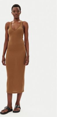 Sukienka dopasowana Calvin Klein Jeans ze sklepu: MODIVO w kategorii: Sukienki - zdjęcie WP-EBWP-BKLVO-LN0_0000304657023