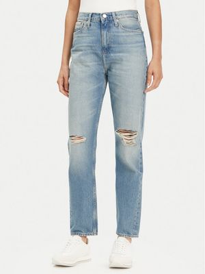 Calvin Klein Jeans - Jeansy damskie ze sklepu: MODIVO w kategorii: Jeansy damskie - zdjęcie WP-EBWP-BKLVO-LN0_0000304657061