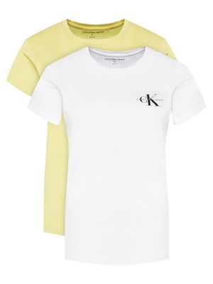 Bluzka damska casual Calvin Klein Jeans ze sklepu: MODIVO w kategorii: Bluzki damskie - zdjęcie WP-EBWP-BKLVO-LN0_0000304657306