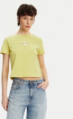 Bluzka damska na wiosnę Calvin Klein Jeans ze sklepu: MODIVO w kategorii: Bluzki damskie - zdjęcie WP-EBWP-BKLVO-LN0_0000304657313