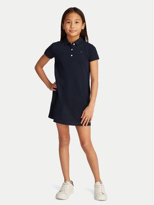Sukienka dziewczęca na lato Tommy Hilfiger ze sklepu: MODIVO w kategorii: Sukienki dziewczęce - zdjęcie WP-EBWP-BKLVO-LN0_0000304658716