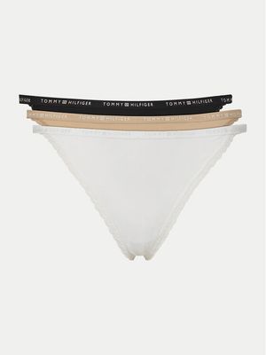 Majtki damskie z napisami klasyczne Tommy Hilfiger ze sklepu: MODIVO w kategorii: Majtki damskie - zdjęcie WP-EBWP-BKLVO-LN0_0000304658938
