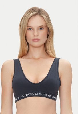 Biustonosz z napisem w sportowym stylu Tommy Hilfiger ze sklepu: MODIVO w kategorii: Biustonosze - zdjęcie WP-EBWP-BKLVO-LN0_0000304659447