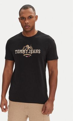 T-shirt męski młodzieżowy Tommy Jeans ze sklepu: MODIVO w kategorii: T-shirty męskie - zdjęcie WP-EBWP-BKLVO-LN0_0000304659973