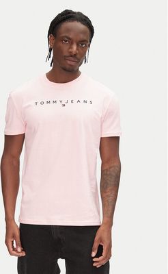 T-shirt męski na lato Tommy Jeans ze sklepu: MODIVO w kategorii: T-shirty męskie - zdjęcie WP-EBWP-BKLVO-LN0_0000304660276