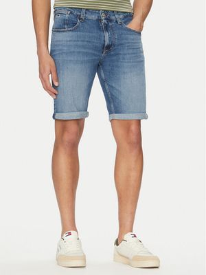 Tommy Jeans - Spodenki męskie casualowe na lato ze sklepu: MODIVO w kategorii: Spodenki męskie - zdjęcie WP-EBWP-BKLVO-LN0_0000304660610