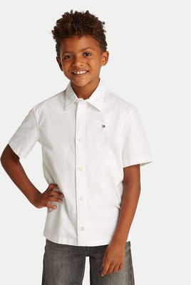 Koszula chłopięca letnia Tommy Hilfiger ze sklepu: MODIVO w kategorii: Koszule chłopięce - zdjęcie WP-EBWP-BKLVO-LN0_0000304660818