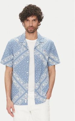 Koszula męska na wiosnę w stylu młodzieżowym Tommy Jeans ze sklepu: MODIVO w kategorii: Koszule męskie - zdjęcie WP-EBWP-BKLVO-LN0_0000304660887