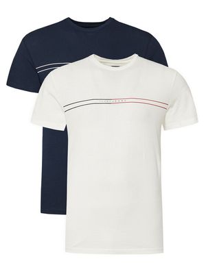 Tommy Jeans - T-shirt męski ze sklepu: MODIVO w kategorii: T-shirty męskie - zdjęcie WP-EBWP-BKLVO-LN0_0000304661235