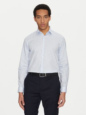Koszula męska z klasycznym kołnierzykiem Calvin Klein ze sklepu: MODIVO w kategorii: Koszule męskie - zdjęcie WP-EBWP-BKLVO-LN0_0000304662362