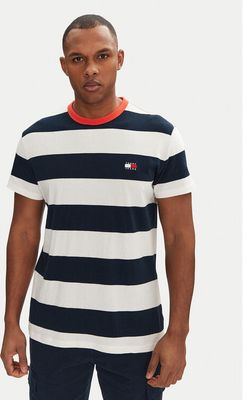 Tommy Jeans - T-shirt męski casual ze sklepu: MODIVO w kategorii: T-shirty męskie - zdjęcie WP-EBWP-BKLVO-LN0_0000304662928
