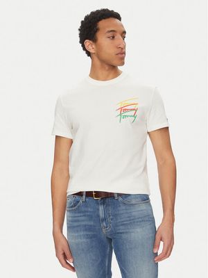 T-shirt męski Tommy Jeans ze sklepu: MODIVO w kategorii: T-shirty męskie - zdjęcie WP-EBWP-BKLVO-LN0_0000304663130