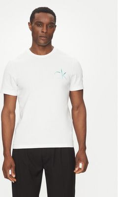 T-shirt męski na wiosnę Calvin Klein ze sklepu: MODIVO w kategorii: T-shirty męskie - zdjęcie WP-EBWP-BKLVO-LN0_0000304663154