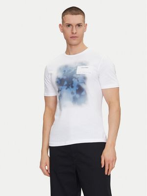 T-shirt męski wiosenny Calvin Klein ze sklepu: MODIVO w kategorii: T-shirty męskie - zdjęcie WP-EBWP-BKLVO-LN0_0000304663192