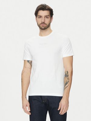 Calvin Klein - T-shirt męski wiosenny casualowy ze sklepu: MODIVO w kategorii: T-shirty męskie - zdjęcie WP-EBWP-BKLVO-LN0_0000304663512