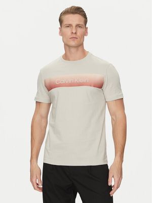 T-shirt męski na wiosnę Calvin Klein ze sklepu: MODIVO w kategorii: T-shirty męskie - zdjęcie WP-EBWP-BKLVO-LN0_0000304666117