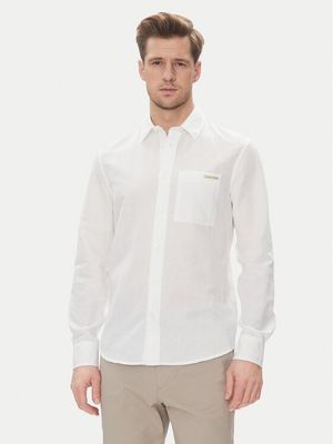 Koszula męska elegancka Calvin Klein Jeans ze sklepu: MODIVO w kategorii: Koszule męskie - zdjęcie WP-EBWP-BKLVO-LN0_0000304666322