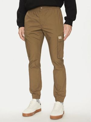 Calvin Klein Jeans - Spodnie męskie jesienne ze sklepu: MODIVO w kategorii: Spodnie męskie - zdjęcie WP-EBWP-BKLVO-LN0_0000304667169