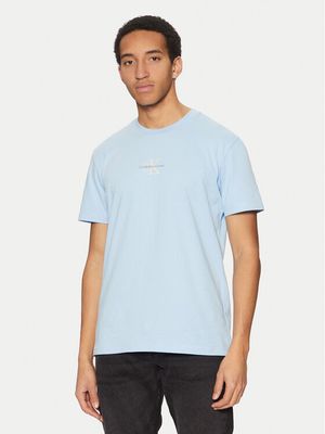 T-shirt męski casualowy na wiosnę Calvin Klein Jeans ze sklepu: MODIVO w kategorii: T-shirty męskie - zdjęcie WP-EBWP-BKLVO-LN0_0000304667282