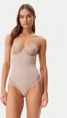 Body damskie koronkowe Calvin Klein Underwear ze sklepu: MODIVO w kategorii: Body damskie - zdjęcie WP-EBWP-BKLVO-LN0_0000304667633