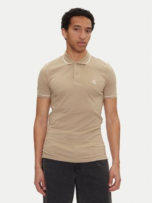 T-shirt męski casual wiosenny Calvin Klein Jeans ze sklepu: MODIVO w kategorii: T-shirty męskie - zdjęcie WP-EBWP-BKLVO-LN0_0000304668616