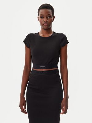 Bluzka damska casualowa na wiosnę Calvin Klein Underwear ze sklepu: MODIVO w kategorii: Bluzki damskie - zdjęcie WP-EBWP-BKLVO-LN0_0000304669071