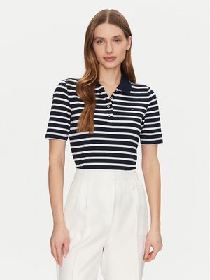 Bluzka damska casual Tommy Hilfiger ze sklepu: MODIVO w kategorii: Bluzki damskie - zdjęcie WP-EBWP-BKLVO-LN0_0000304673955