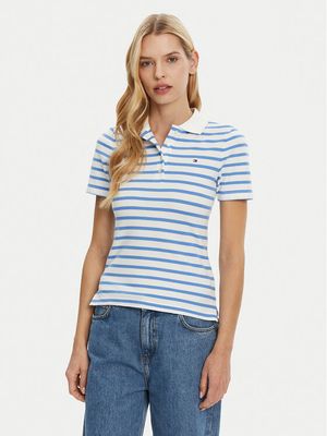 Bluzka damska casual na wiosnę Tommy Hilfiger ze sklepu: MODIVO w kategorii: Bluzki damskie - zdjęcie WP-EBWP-BKLVO-LN0_0000304674112