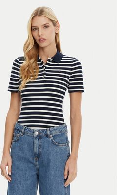 Bluzka damska Tommy Hilfiger ze sklepu: MODIVO w kategorii: Bluzki damskie - zdjęcie WP-EBWP-BKLVO-LN0_0000304674174