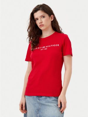 Bluzka damska młodzieżowa Tommy Hilfiger ze sklepu: MODIVO w kategorii: Bluzki damskie - zdjęcie WP-EBWP-BKLVO-LN0_0000304674570