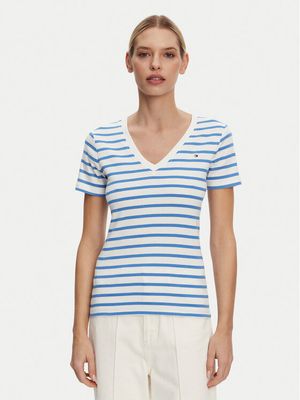 Bluzka damska casual Tommy Hilfiger ze sklepu: MODIVO w kategorii: Bluzki damskie - zdjęcie WP-EBWP-BKLVO-LN0_0000304674587