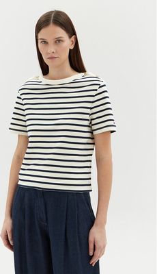 Bluzka damska casual Tommy Hilfiger ze sklepu: MODIVO w kategorii: Bluzki damskie - zdjęcie WP-EBWP-BKLVO-LN0_0000304674716