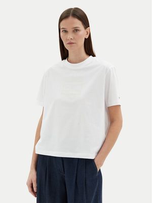 Bluzka damska na wiosnę Tommy Hilfiger ze sklepu: MODIVO w kategorii: Bluzki damskie - zdjęcie WP-EBWP-BKLVO-LN0_0000304674907