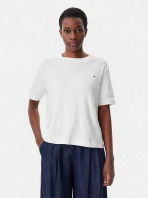 Bluzka damska casual Tommy Hilfiger ze sklepu: MODIVO w kategorii: Bluzki damskie - zdjęcie WP-EBWP-BKLVO-LN0_0000304676543