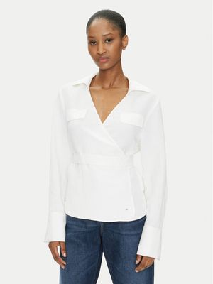 Koszula damska elegancka Tommy Hilfiger ze sklepu: MODIVO w kategorii: Koszule damskie - zdjęcie WP-EBWP-BKLVO-LN0_0000304676550