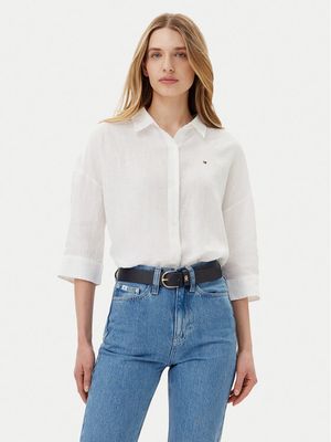Koszula damska elegancka Tommy Hilfiger ze sklepu: MODIVO w kategorii: Koszule damskie - zdjęcie WP-EBWP-BKLVO-LN0_0000304676987