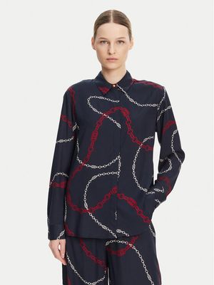 Koszula damska casual jesienna Tommy Hilfiger ze sklepu: MODIVO w kategorii: Koszule damskie - zdjęcie WP-EBWP-BKLVO-LN0_0000304677588