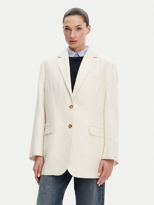 Marynarka elegancki Tommy Hilfiger ze sklepu: MODIVO w kategorii: Marynarki damskie - zdjęcie WP-EBWP-BKLVO-LN0_0000304678301