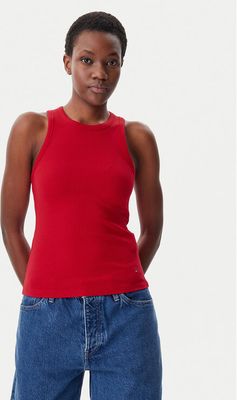 Bluzka damska na lato Tommy Hilfiger ze sklepu: MODIVO w kategorii: Bluzki damskie - zdjęcie WP-EBWP-BKLVO-LN0_0000304678363