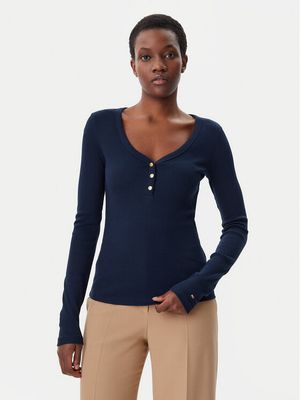 Bluzka damska jesienna Tommy Hilfiger ze sklepu: MODIVO w kategorii: Bluzki damskie - zdjęcie WP-EBWP-BKLVO-LN0_0000304678400