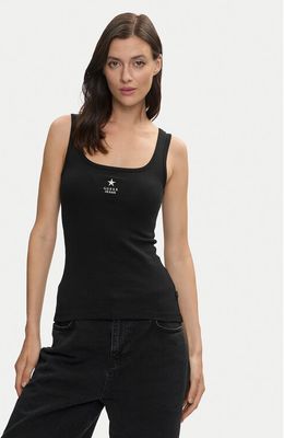 Bluzka damska na lato Guess Jeans ze sklepu: MODIVO w kategorii: Bluzki damskie - zdjęcie WP-EBWP-BKLVO-LN0_0000304680380
