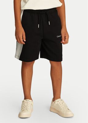 Spodenki chłopięce na lato Calvin Klein Jeans ze sklepu: MODIVO w kategorii: Spodenki chłopięce - zdjęcie WP-EBWP-BKLVO-LN0_0000304682582