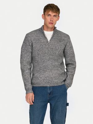 Only & Sons - Sweter męski na zimę ze sklepu: MODIVO w kategorii: Swetry męskie - zdjęcie WP-EBWP-BKLVO-LN0_0000304684630