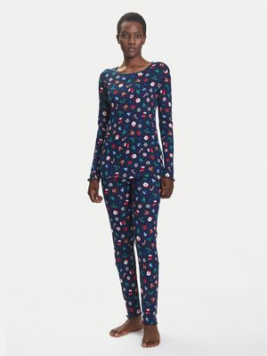 Piżama w nadruki United Colors Of Benetton ze sklepu: MODIVO w kategorii: Piżamy damskie - zdjęcie WP-EBWP-BKLVO-LN0_0000304688560