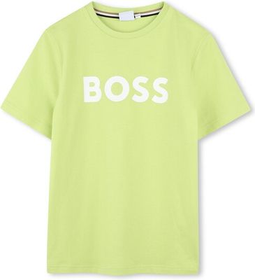 T-shirt chłopięce letni BOSS ze sklepu: MODIVO w kategorii: T-shirty chłopięce - zdjęcie WP-EBWP-BKLVO-LN0_0000304691126