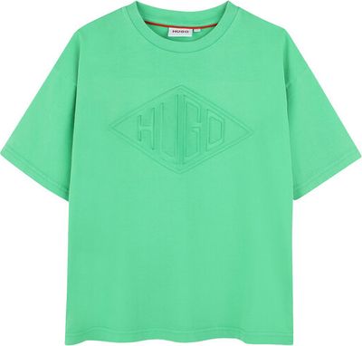 T-shirt chłopięce na wiosnę HUGO ze sklepu: MODIVO w kategorii: T-shirty chłopięce - zdjęcie WP-EBWP-BKLVO-LN0_0000304691805